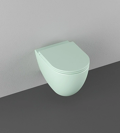 Крышка-сиденье для унитаза с микролифтом ISVEA F50 мятно-зеленый 40KF0542I-S