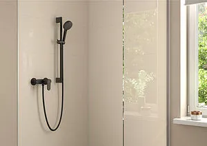 Душевая стойка Hansgrohe Vernis Blend Vario 65см чёрный матовый 26422670, 5