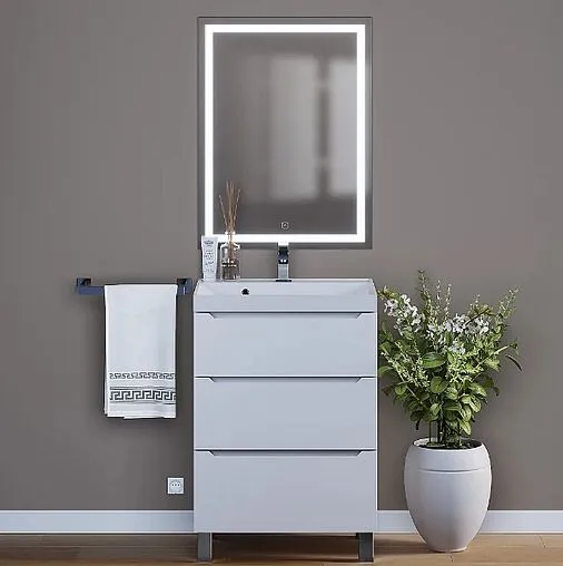 Тумба под умывальник напольная Uperwood UPD Tanos 60 белый 291020329