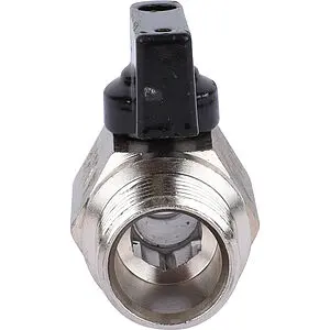 Кран шаровый мини ½"н x ½"н Bugatti Kansas 08100017 Кран шаровый мини ½"н x ½"н Bugatti Kansas 08100017, 5