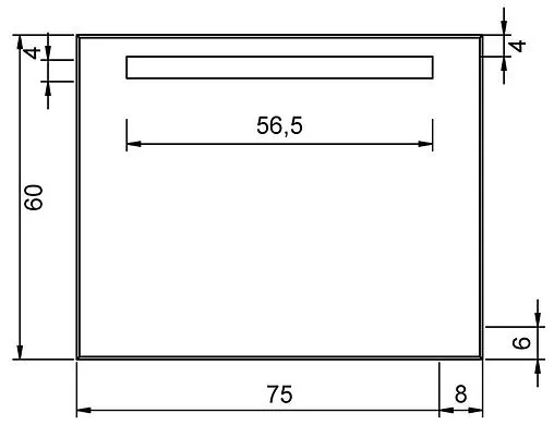Зеркало с подсветкой Aquanet TH-24C 75 00180755