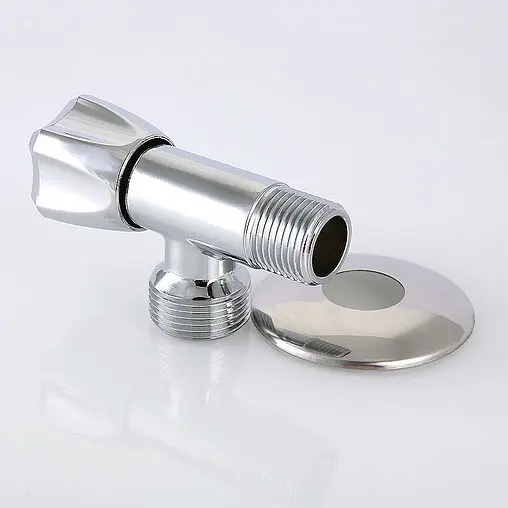 Вентиль регулирующий угловой ½"н x ½"н хром Valtec VT.240.N.04