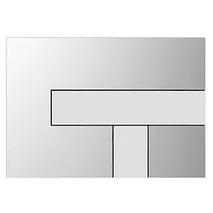 Клавиша смыва для унитаза Sanit LOS 16.733.00..0001 хром глянцевый, 1