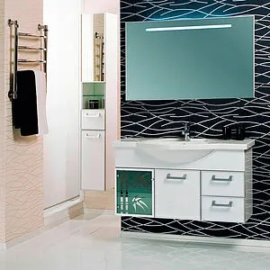 Зеркало с подсветкой Aquaton Сайгон 110 1A107902SA010, 5