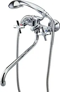 Смеситель для ванны с длинным изливом Lemark Promotion хром LM6051C Смеситель для ванны с длинным изливом Lemark Promotion хром LM6051C, 1