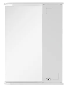 Шкаф-зеркало Айсберг Классик 50 R белый DA1049HZ, 3