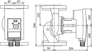 Насос циркуляционный Wilo Yonos MAXO 65/0.5-12 2120654 Насос циркуляционный Wilo Yonos MAXO 65/0.5-12 2120654, 4
