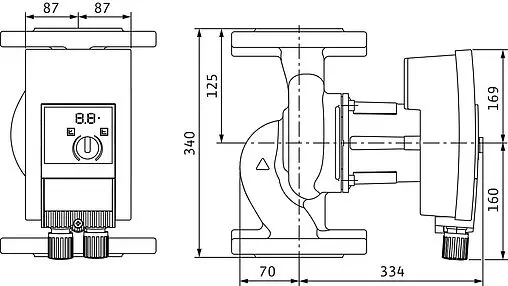 Насос циркуляционный Wilo Yonos MAXO 65/0.5-12 2120654 Насос циркуляционный Wilo Yonos MAXO 65/0.5-12 2120654