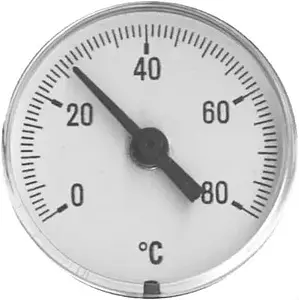 Термометр биметаллический накладной Itap 80°С 492N, 1