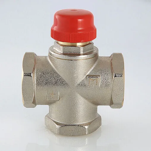 Трехходовой смесительный клапан 1&quot; tхв÷0.45(tхв + tгв)°С Kvs 3.3 Valtec VT.MR01.N.0603