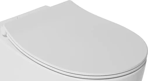Крышка-сиденье для унитаза с микролифтом ISVEA D80 белый 40D80200I-S