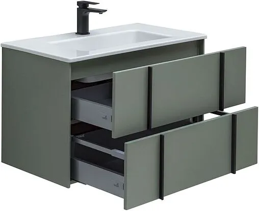 Тумба под умывальник подвесной Allen Brau Reality 80 олива 1.32005.CGM