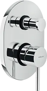 Смеситель для ванны скрытого монтажа Nobili Acquerelli хром AQ93100CR, 1