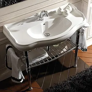 Раковина Kerasan Retro 100 белый 105001*1 Раковина Kerasan Retro 100 белый 105001*1, 4