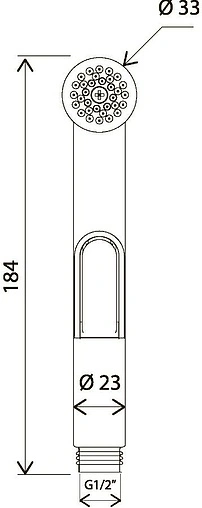 Гигиенический душ Am.Pm хром F0201964