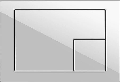 Комплект 6 в 1 Cersanit Carina XL CO DPL EO slim 64119 с кнопкой Corner белый глянцевый