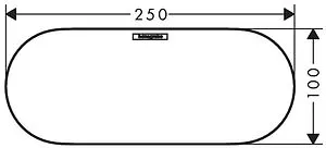 Крышка для контейнера Hansgrohe WallStoris белый матовый 27925700, 2