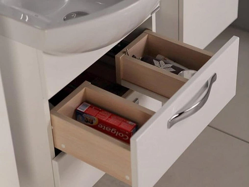 Тумба под умывальник подвесная Aquaton Ария 65 M чёрный 1A123301AA950