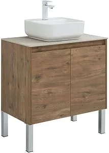 Тумба-умывальник Aquanet Nova Lite 75 дуб рустикальный 00298852+00242338, 5