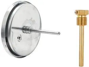 Термометр биметаллический Росма БТ-41.211 80мм 120°С гильза 100мм ½" 00000002462 Термометр биметаллический Росма БТ-41.211 80мм 120°С гильза 100мм ½" 00000002462, 3