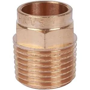 Муфта пайка переходная 15мм x ½"н Sanha 4243g 142431512 Муфта пайка переходная 15мм x ½"н Sanha 4243g 142431512, 3