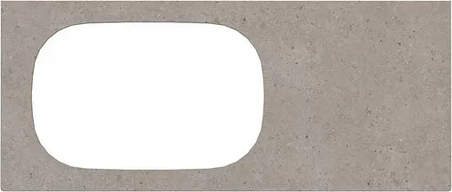 Столешница Kerama Marazzi Magica 120 серый матовый MA.2.0.SG519920R\120