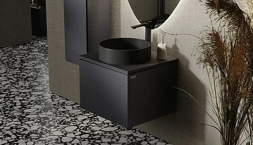 Тумба под умывальник подвесная Jorno Stone 60 антрацит Stn.01.60/P/A/JR Тумба под умывальник подвесная Jorno Stone 60 антрацит Stn.01.60/P/A/JR