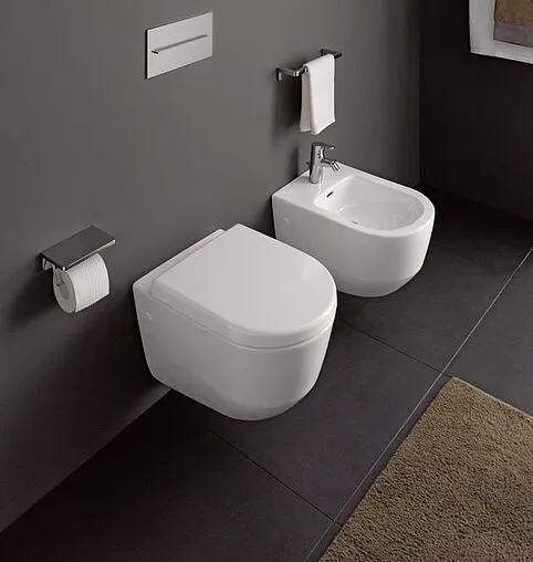 Унитаз подвесной безободковый Laufen Pro Rimless c покрытием LCC белый 8.2095.6.400.000.1