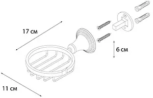 Мыльница Fixsen Best хром FX-71609 Мыльница Fixsen Best хром FX-71609, 3