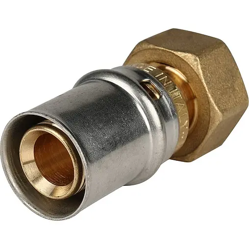 Муфта пресс с накидной гайкой 20мм x ½&quot;нг Stout SFP-0016-001220