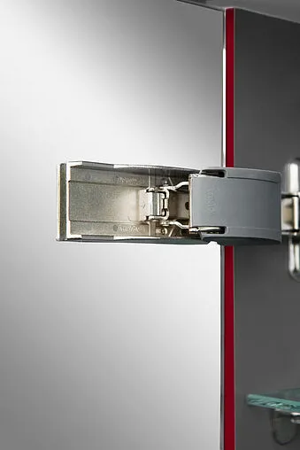 Шкаф-зеркало Am.Pm Spirit 2.0 60 L красный глянец M70AMCL0601RG