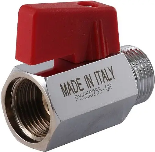 Кран шаровый мини ⅜"в x ⅜"н Itap Mini 1260038