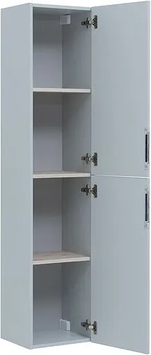 Шкаф-пенал подвесной Aquanet Алвита New 35 серый 00277560