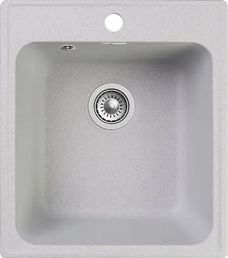 Мойка кухонная GranFest Quarz GF-Z17 серый