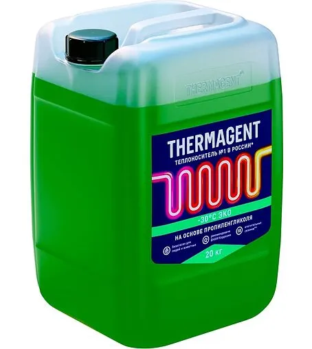 Теплоноситель (Антифриз) пропиленгликоль Thermagent EKO -30 20кг 914699 Теплоноситель (Антифриз) пропиленгликоль Thermagent EKO -30 20кг 914699