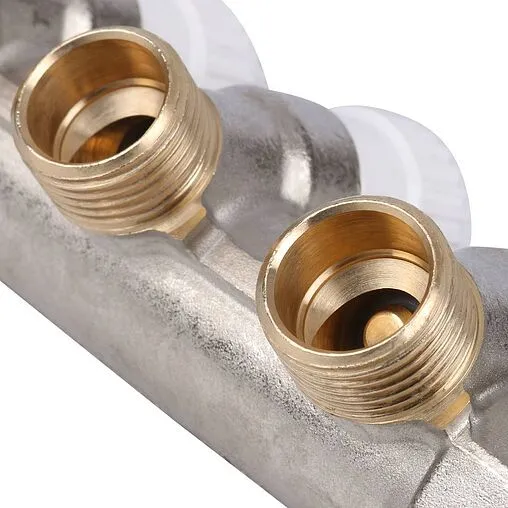 Коллектор регулирующий проходной 3 отвода ¾"в/н x ½"к Stout SMB 6851 341203 Коллектор регулирующий проходной 3 отвода ¾"в/н x ½"к Stout SMB 6851 341203