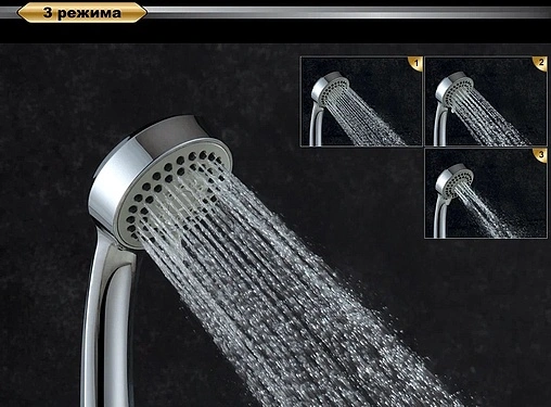 Смеситель для ванны с длинным изливом D&amp;K Venice Rialto хром DA1063301