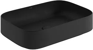 Раковина Kludi Resa S 60x40 черный матовый 58CW4039 Раковина Kludi Resa S 60x40 черный матовый 58CW4039, 1