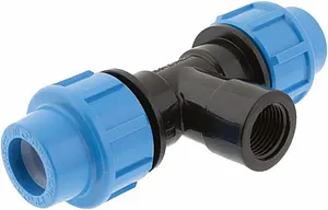 Тройник компрессионный переходной 20мм x ½"в x 20мм Джилекс 9420 Тройник компрессионный переходной 20мм x ½"в x 20мм Джилекс 9420, 1