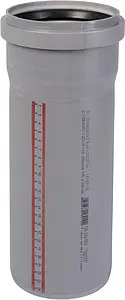Труба канализационная внутренняя D=125мм L=500 Ostendorf HTEM 116020, 1