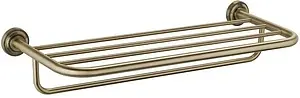 Полка для полотенец Fixsen Antik античная латунь FX-61115 Полка для полотенец Fixsen Antik античная латунь FX-61115, 1