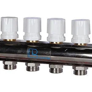 Группа коллекторная с расходомерами 7 отводов 1&quot;в/в x ¾&quot;ек Luxor CD 477/7 15662707N, 4