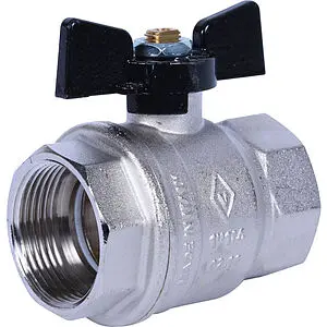 Кран шаровый 1¼"в x 1¼"в Bugatti New Jersey 09120007, 1