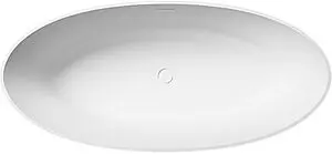 Ванна отдельностоящая из искусственного камня Treesse Alma 175x80 белый V015BL, 3