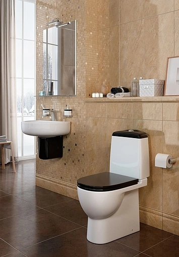 Раковина Sanita Luxe Best 55 белый WB.PD/Best/55-C/WHT.G/S1