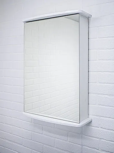 Шкаф-зеркало Айсберг Милана 60 белый DA1064HZ