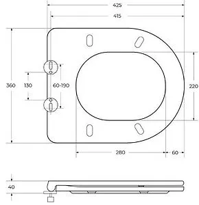 Унитаз подвесной безободковый BelBagno Tre белый BB8001CHR/SC Унитаз подвесной безободковый BelBagno Tre белый BB8001CHR/SC, 3