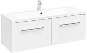 Тумба-умывальник подвесная Aquaton Мадрид 120 M белый 1A1703K3MA010, 1