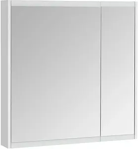 Шкаф-зеркало Aquaton Нортон 80 белый глянец 1A249202NT010 Шкаф-зеркало Aquaton Нортон 80 белый глянец 1A249202NT010, 1