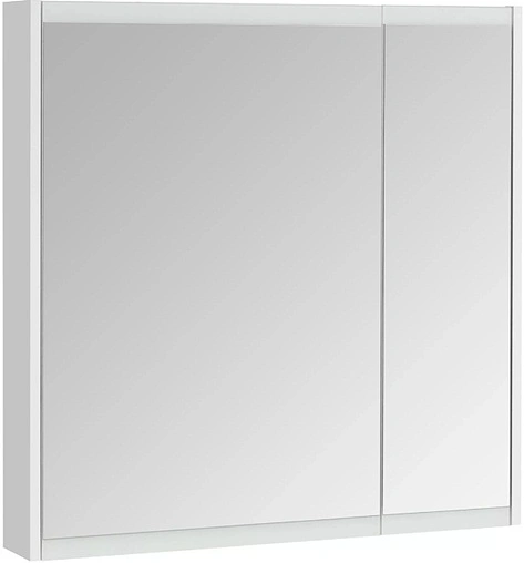 Шкаф-зеркало Aquaton Нортон 80 белый глянец 1A249202NT010